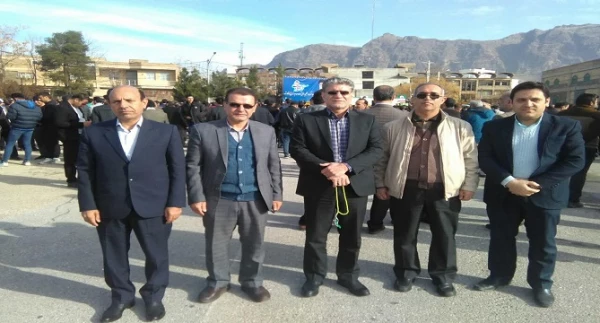 حضور دانشگاهیان دانشگاه فرهنگیان استان لرستان در مراسم گرامیداشت حماسه 9 دی 4