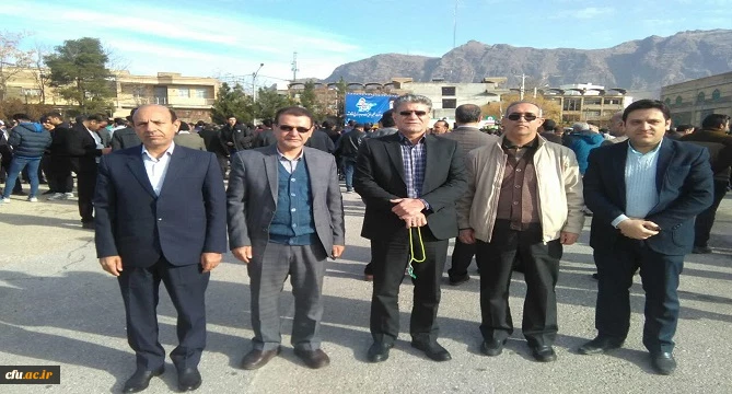 حضور دانشگاهیان دانشگاه فرهنگیان استان لرستان در مراسم گرامیداشت حماسه 9 دی 4