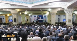 حضور دانشگاهیان دانشگاه فرهنگیان استان اردبیل در مراسم بزرگداشت حماسه ۹ دی در مصلی اردبیل 3