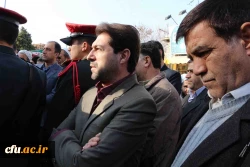 حضور کارکنان و دانشجویان دانشگاه فرهنگیان خراسان شمالی در مراسم بزرگداشت 9 دی 4