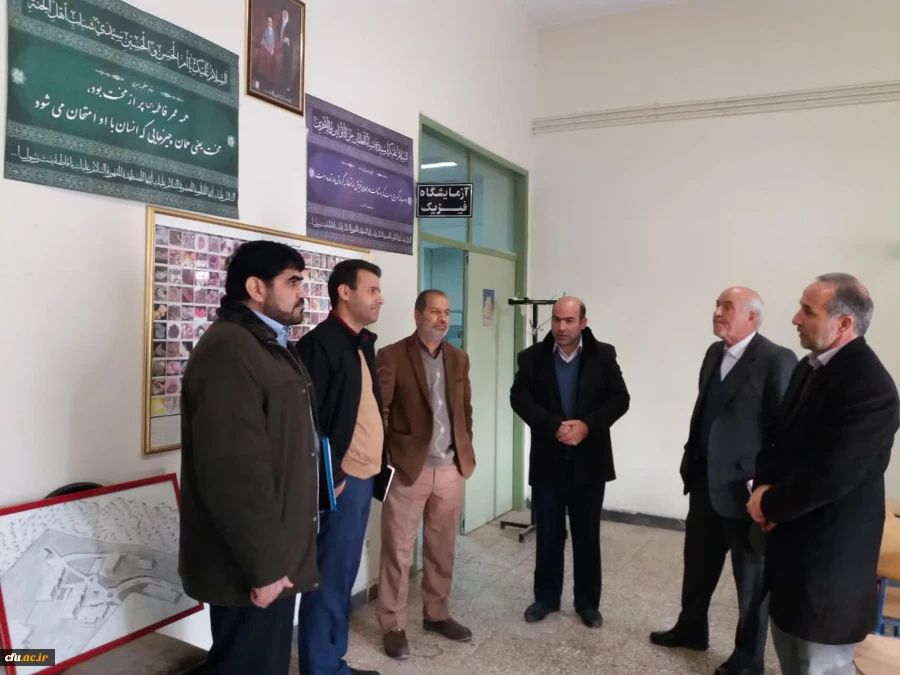بازدید رئیس مجمع خیرین مدرسه ساز استان از پردیس های دانشگاه فرهنگیان
 4