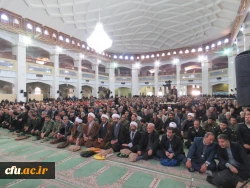 حضور مدیریت، مسئولین، اساتید و کارکنان دانشگاه فرهنگیان استان آذربایجان شرقی به همراه مردم شهیدپرور تبریز در مراسم بزرگداشت حماسه 9 دی در مصلی بزرگ تبریز 3
