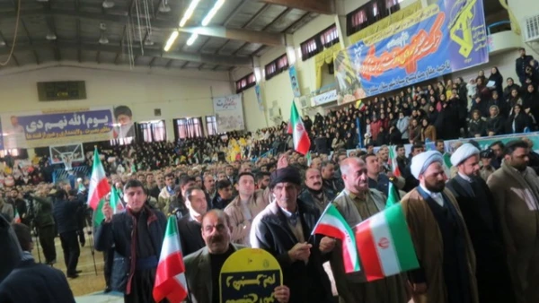 حضور انقلابی دانشگاه فرهنگیان کردستان در حماسه 9 دی 3