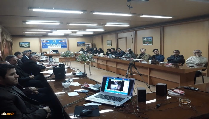 دوره تبین بیانیه گام دوم انقلاب اسلامی با حضور اساتید، کارکنان پردیس ها و مراکز دانشگاه فرهنگیان استان آذربایجان غربی در پردیس شهید رجایی ارومیه برگزار شد 3