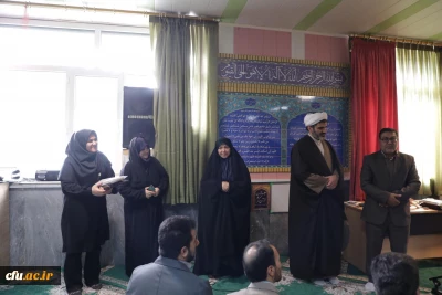 مراسم ولادت حضرت زینب (س) در نمازخانه سازمان مرکزی