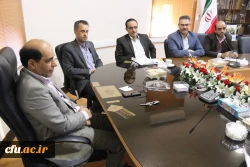 دیدار هیئت رئیسه دانشگاه فرهنگیان یزد با مدیر کل آموزش و پرورش استان 3