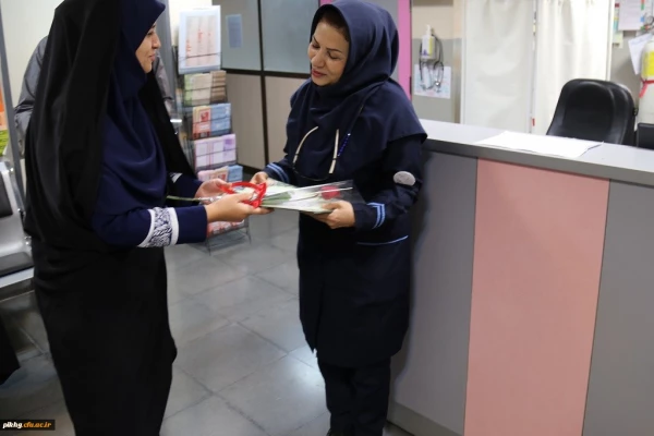 دیدار سرپرست پردیس امام خمینی (ره)گرگان با پرستاران بیمارستان فلسفی 2