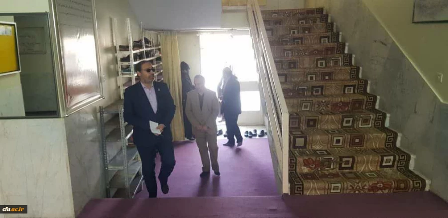 بازدید مدیرکل محترم پشتیبانی و رفاه دانشگاه فرهنگیان از پردیس های استان مرکزی
 2