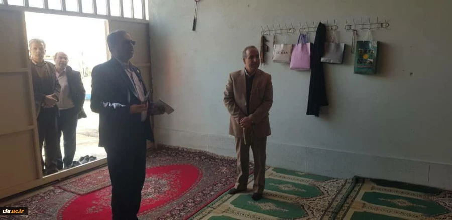 بازدید مدیرکل محترم پشتیبانی و رفاه دانشگاه فرهنگیان از پردیس های استان مرکزی
 6