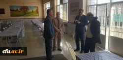 بازدید مدیرکل محترم پشتیبانی و رفاه دانشگاه فرهنگیان از پردیس های استان مرکزی
 8