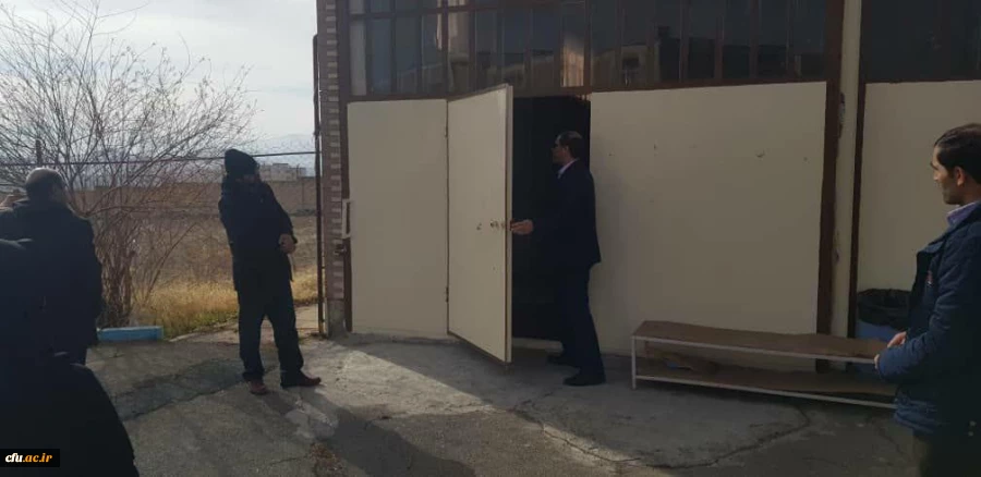 بازدید مدیرکل محترم پشتیبانی و رفاه دانشگاه فرهنگیان از پردیس های استان مرکزی
 9