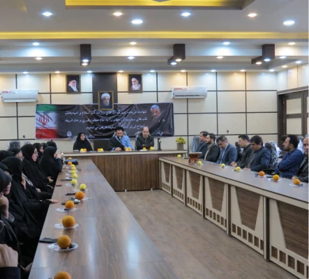 برگزاری مراسم سوگواری سپهبد شهید حاج قاسم سلیمانی در دانشگاه فرهنگیان گیلان 5