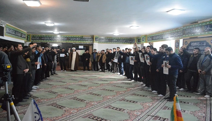 مراسم بزرگداشت شهادت سردار سپهبد حاج قاسم سلیمانی در پردیس شهید رجایی آذربایجان غربی برگزار شد 3