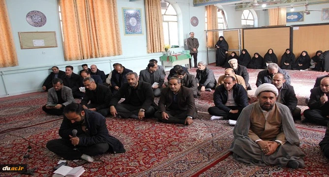 مراسم سومین روز درگذشت سپهبد شهید، مجاهد و رزمنده نستوه، حاج قاسم سلیمانی در پردیس شهید باهنر همدان 2