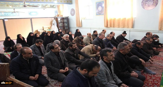 مراسم سومین روز درگذشت سپهبد شهید، مجاهد و رزمنده نستوه، حاج قاسم سلیمانی در پردیس شهید باهنر همدان 5