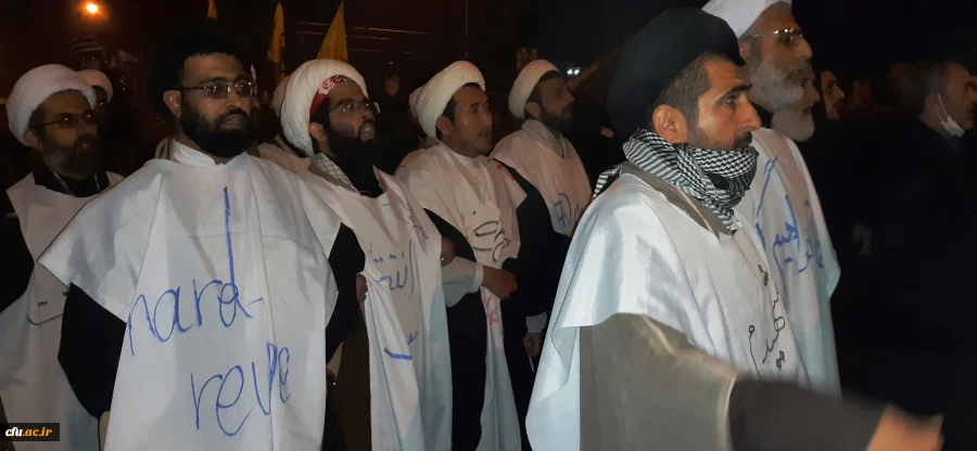 بدرقه با شکوه ابدان مطهر سردار رشید اسلام حاج قاسم سلیمانی و همرزمان مجاهدش توسط مردم انقلابی قم  8