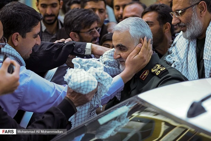تصاویر سردار سلیمانی قبل از شهادت 10