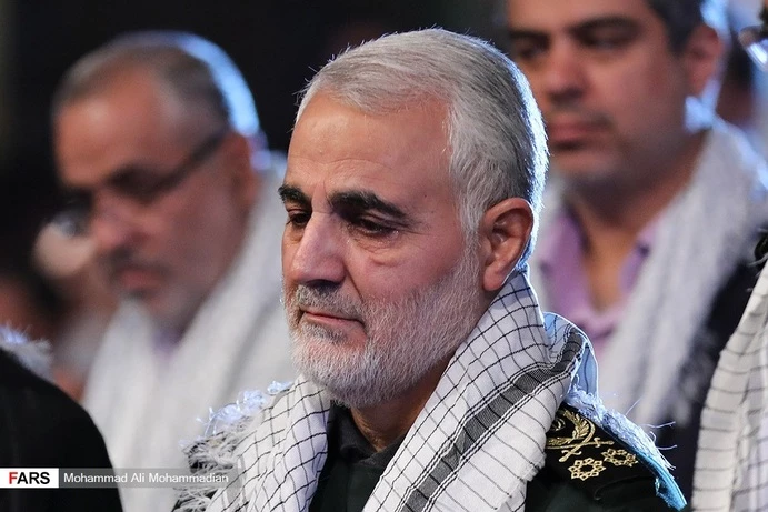 تصاویر سردار سلیمانی قبل از شهادت 12
