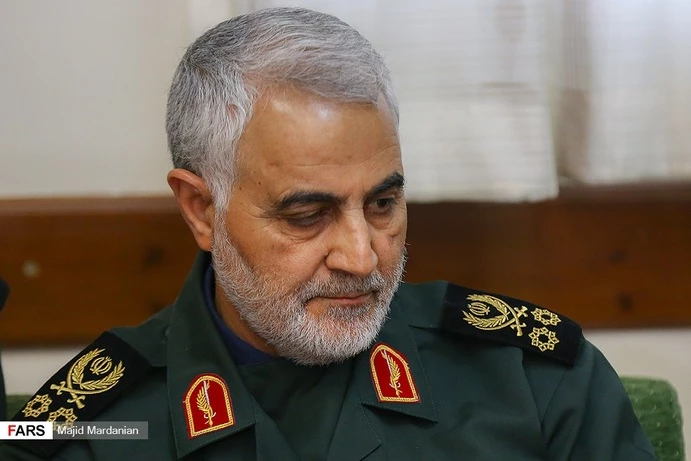 تصاویر سردار سلیمانی قبل از شهادت 13
