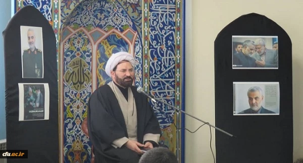 برگزاری مراسم بزرگداشت سردار شهید قاسم سلیمانی در دانشگاه فرهنگیان استان اردبیل
 2