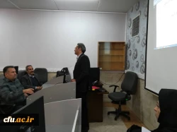 کارگاه آموزشی نحوه اجرای دروس رسمی الکترونیکی اساتید دانشگاه فرهنگیان 