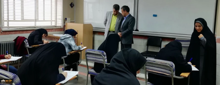 سرپرست دانشگاه فرهنگیان یزد از حوزه امتحانات پردیس های استان بازدید کرد 3