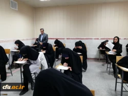 سرپرست دانشگاه فرهنگیان یزد از حوزه امتحانات پردیس های استان بازدید کرد 7