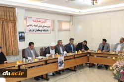 باحکم دکتر خنیفر رئیس دانشگاه فرهنگیان کشور دکتر حسن حکیما به عنوان سرپرست پردیس شهیدرجایی قزوین منصوب شد 3