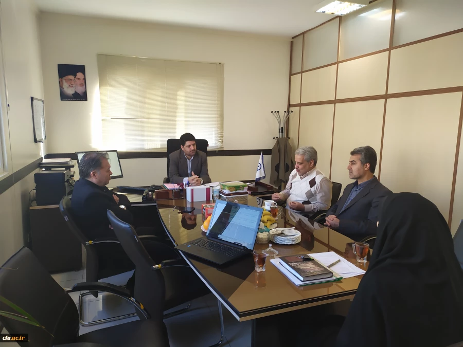 جلسه کارگروه عمرانی دانشگاه فرهنگیان و بنیاد خیرین  2