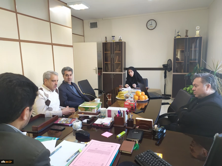 جلسه کارگروه عمرانی دانشگاه فرهنگیان و بنیاد خیرین  3