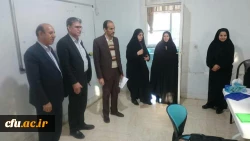 بازدید سرپرست دانشگاه فرهنگیان لرستان از فرایند مصاحبه مهارت آموزان ماده 28 3