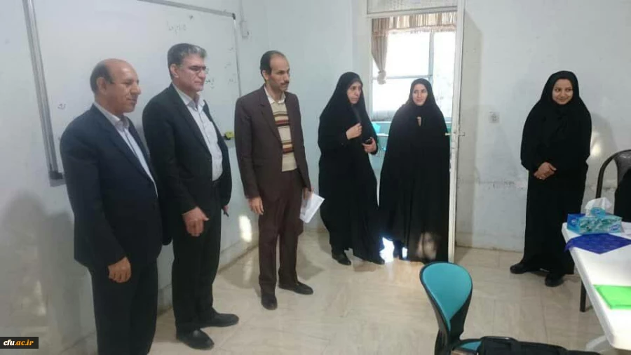 بازدید سرپرست دانشگاه فرهنگیان لرستان از فرایند مصاحبه مهارت آموزان ماده 28 3