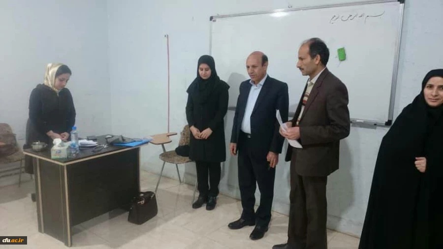 بازدید سرپرست دانشگاه فرهنگیان لرستان از فرایند مصاحبه مهارت آموزان ماده 28 4