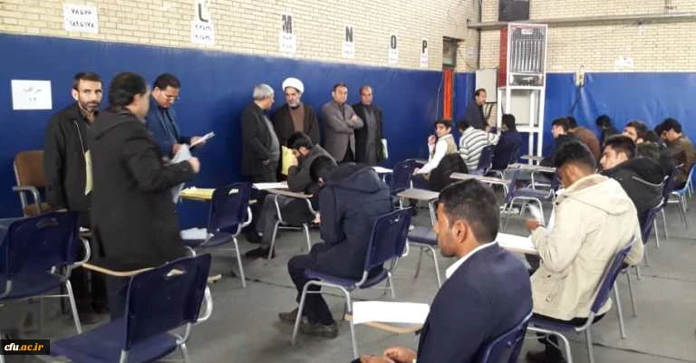 بازدید ریاست دانشگاه فرهنگیان استان کرمان از فرایند برگزاری امتحانات پایانی نیمسال اول سال تحصیلی 98-99 در پردیس خواجه نصیرالدین طوسی 2