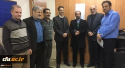 بازدید مدیر امور پردیس های دانشگاه فرهنگیان خراسان رضوی از حوزه برگزاری آزمون های پایان نیم سال پردیس شهید بهشتی 3