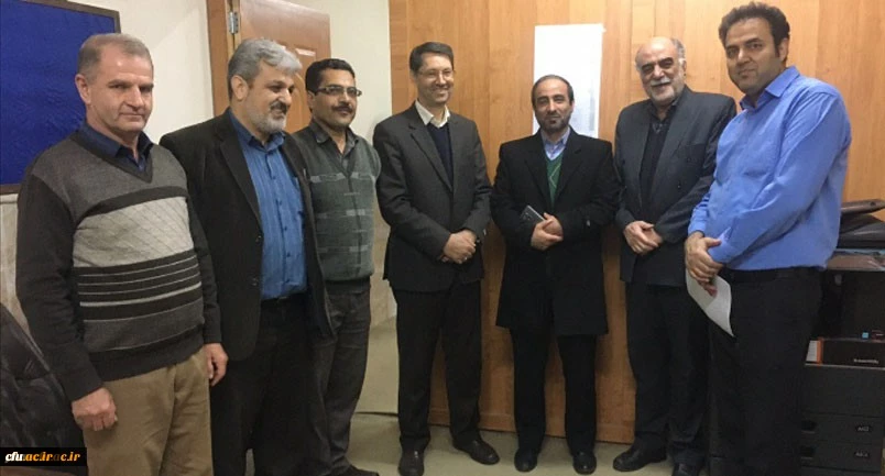 بازدید مدیر امور پردیس های دانشگاه فرهنگیان خراسان رضوی از حوزه برگزاری آزمون های پایان نیم سال پردیس شهید بهشتی 3