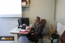 کارگاه نحوه اجرای دروس رسمی الکترونیکی استادان دانشگاه فرهنگیان استان قزوین 6
