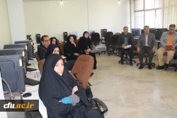 کارگاه نحوه اجرای دروس رسمی الکترونیکی استادان دانشگاه فرهنگیان استان قزوین 7