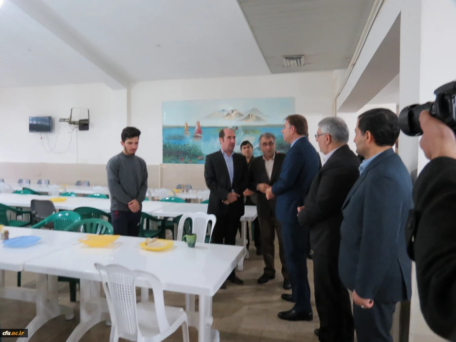 بازدید استاندار گیلان از سرای دانشجویی و فضای آموزشی دانشگاه فرهنگیان گیللان 3