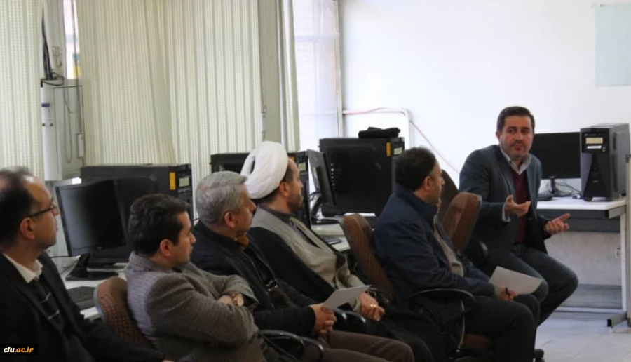 نحوه اجرای دروس رسمی الکترونیکی اساتید دانشگاه فرهنگیان استان قزوین  4