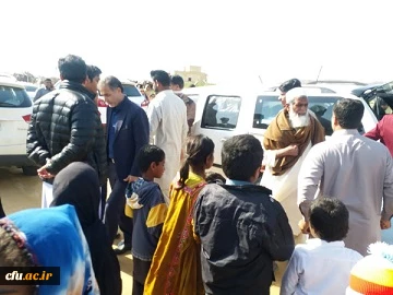 حمایت دانشگاه فرهنگیان سیستان و بلوچستان از سیل زدگان جنوب استان