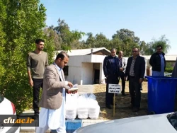 حمایت دانشگاه فرهنگیان سیستان و بلوچستان از سیل زدگان جنوب استان