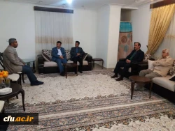 دیدار دکتر محمـدی معـاون فرهنگی دانشگاه فرهنگیـان با  خانواده شهید تنیده از شهـدای تربیت معلم استان هرمزگان 6