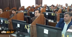کارگاه نحوه اجرای دروس رسمی الکترونیکی اساتید دانشگاه فرهنگیان استان خوزستان 