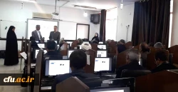 کارگاه نحوه اجرای دروس رسمی الکترونیکی اساتید دانشگاه فرهنگیان استان خوزستان 