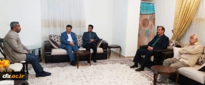دیدار سرپرست معاونت فرهنگی و اجتماعی دانشگاه فرهنگیـان با خانواده شهید تنیده از شهـدای تربیت معلم استان هرمزگان