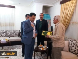 دیدار سرپرست معاونت فرهنگی و اجتماعی دانشگاه فرهنگیـان با خانواده شهید تنیده از شهـدای تربیت معلم استان هرمزگان 3