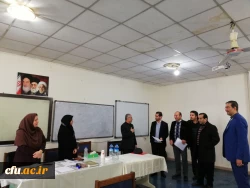 بازدید سرپرست دانشگاه فرهنگیان استان گلستان از مراحل انجام مصاحبه استخدامی ماده 28 3