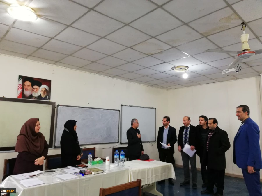 بازدید سرپرست دانشگاه فرهنگیان استان گلستان از مراحل انجام مصاحبه استخدامی ماده 28 3