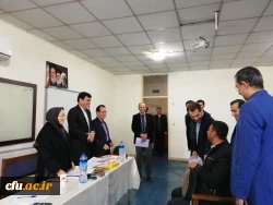 بازدید سرپرست دانشگاه فرهنگیان استان گلستان از مراحل انجام مصاحبه استخدامی ماده 28 4